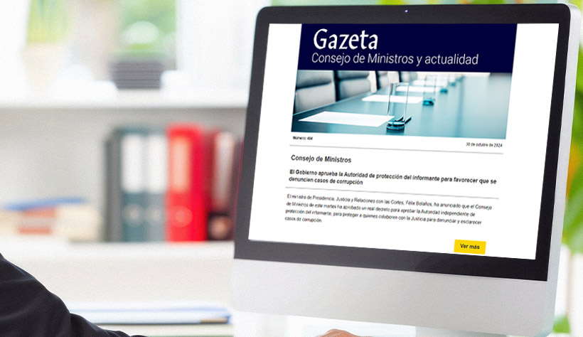 Gazeta Consejos de Ministros y Actualidad