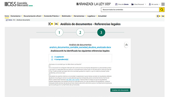 Pulsa para ver la imagen en mayor tamaño Aranzadi Digital – Herramienta para oportunidades de negocio