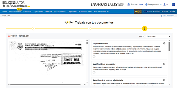 Cómo ayuda K+ Consultor Ayuntamientos - Chatea con tus documentos legales o los de El Consultor de los Ayuntamientos
