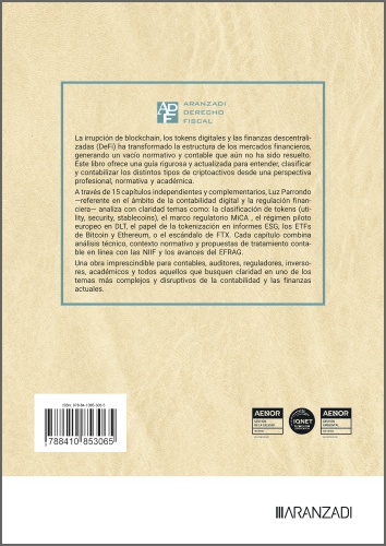 Tokenización y contabilidad de los criptoactivos