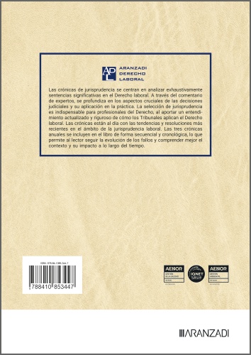 Crónicas de Jurisprudencia de Derecho del Trabajo 2023
