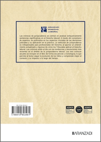 Crónicas de Jurisprudencia de Derecho del Trabajo 2024