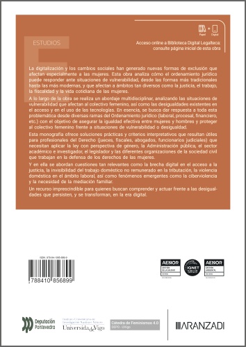 Vulnerabilidad femenina y brecha digital: la protección desde el Ordenamiento jurídico