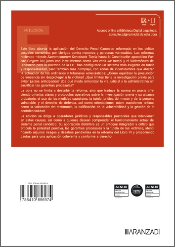 Derecho Penal Canónico y Protección de menores: Análisis crítico y sistemático