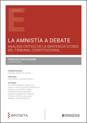 La amnistía a debate