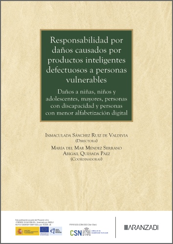 Responsabilidad por daños causados por productos inteligentes defectuosos a personas vulnerables