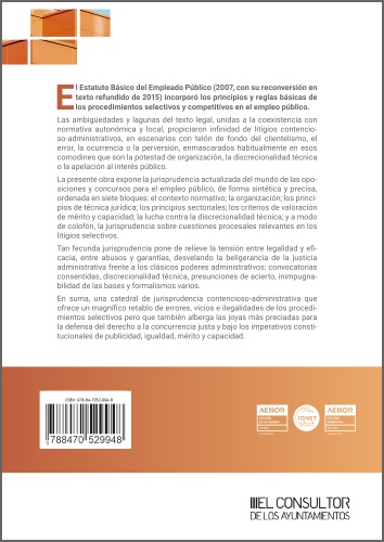 Vademécum de control jurisprudencial de Oposiciones y Concursos