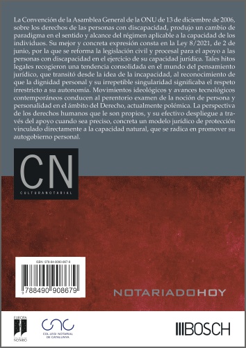Ser y obrar jurídicos (autonomía personal y derecho al apoyo)