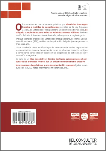 Estabilidad presupuestaria, regla de gasto y sostenibilidad financiera de las entidades locales